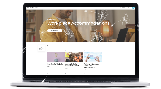 Workplace Accommodations Pathway screenshot