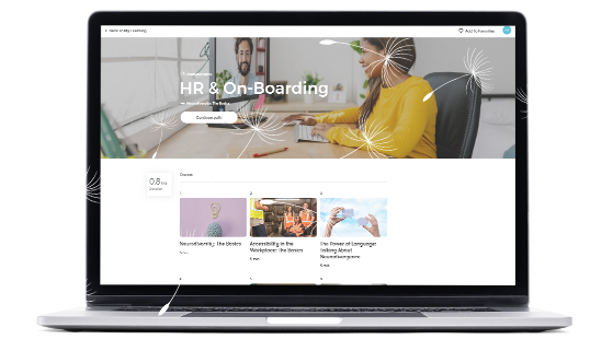 HR & On-Boarding Pathway screenshot